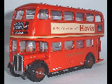 LONDON TRANSPORT AEC RT BUS(HOVIS)-10106GS