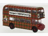 RM ROUTEMASTER YOUNGER'S TARTAN BEER 1-87 H0 SCALE 61107