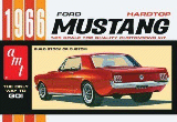 1966 FORD MUSTANG HARDTOP 1-25 SCALE PLASTIC CAR KIT-AMT 704