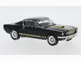 FORD MUSTANG SHELBY GT 350 BLACK/GOLD 1965 1-43 SCALE CLC377N